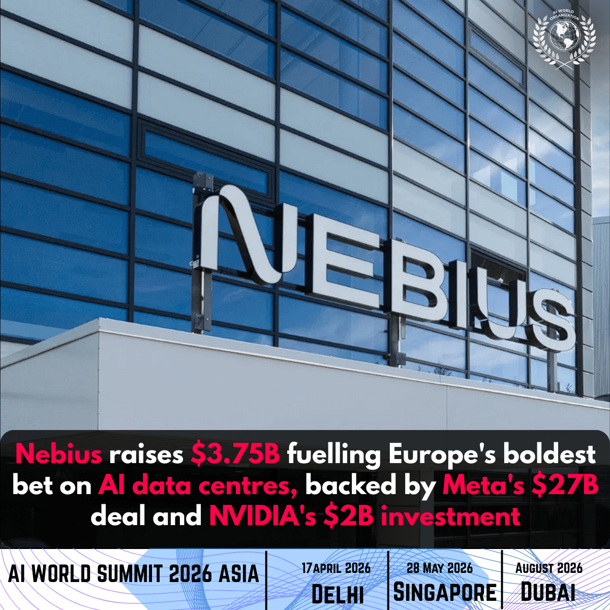 Nebius Raises $3.75B to Power Europe's AI Cloud