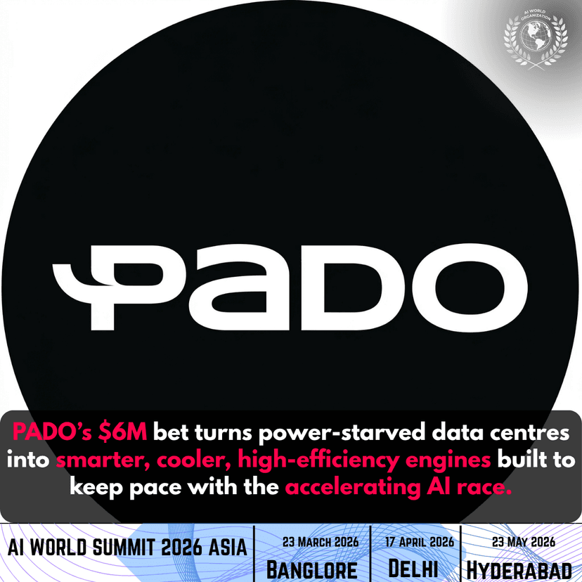 PADO AI Raises $6M to Power Smarter Data Centres