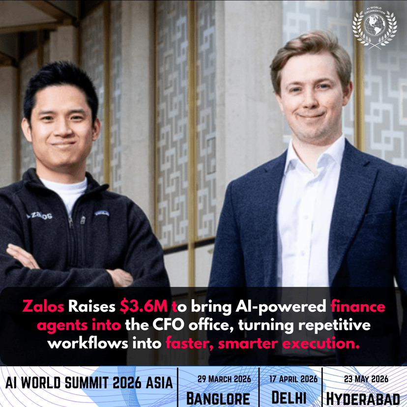Zalos Raises $3.6M to Build AI CFO Agents