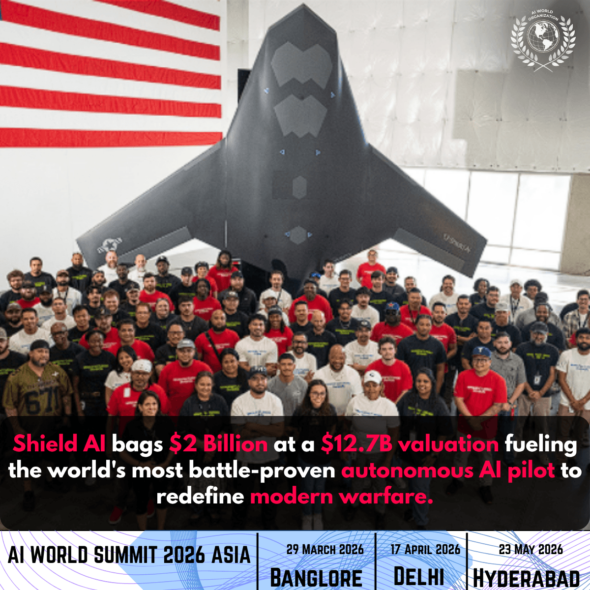 Shield AI Raises $2B to Scale Hivemind AI Pilot