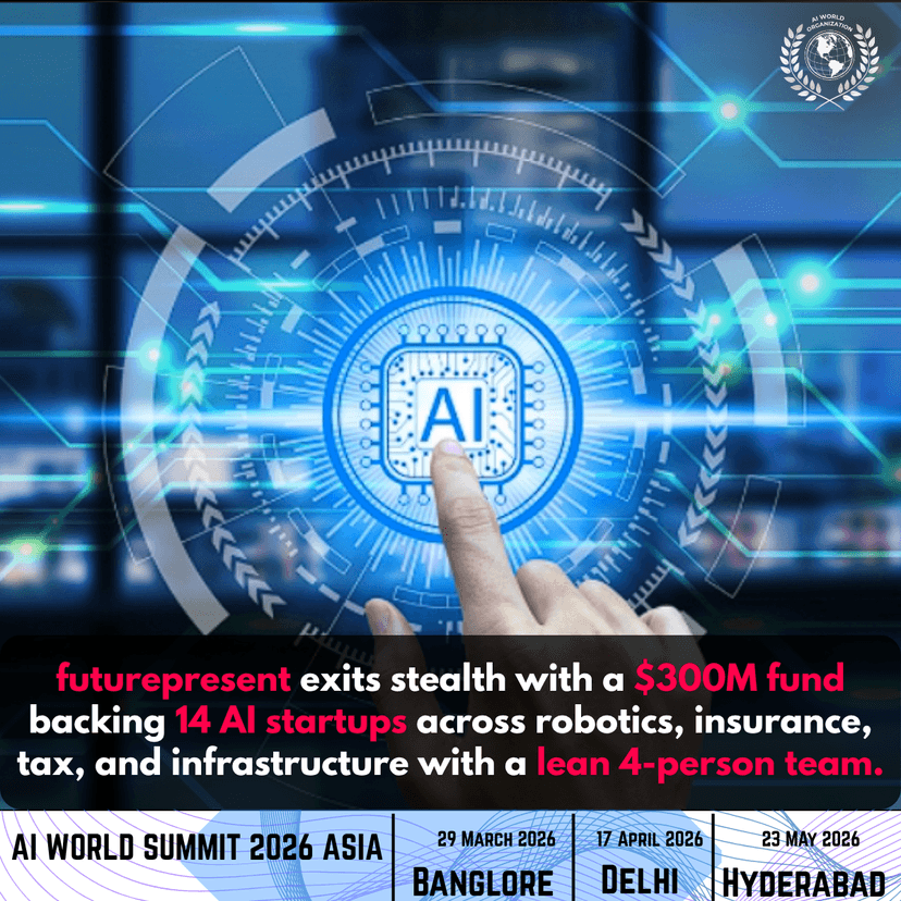 futurepresent Raises $300M Fund to Back AI Startups