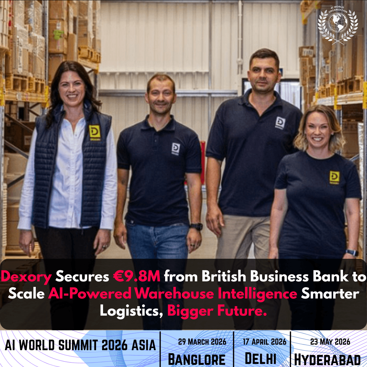 Dexory Raises £8.5M to Scale AI Warehouse Tech