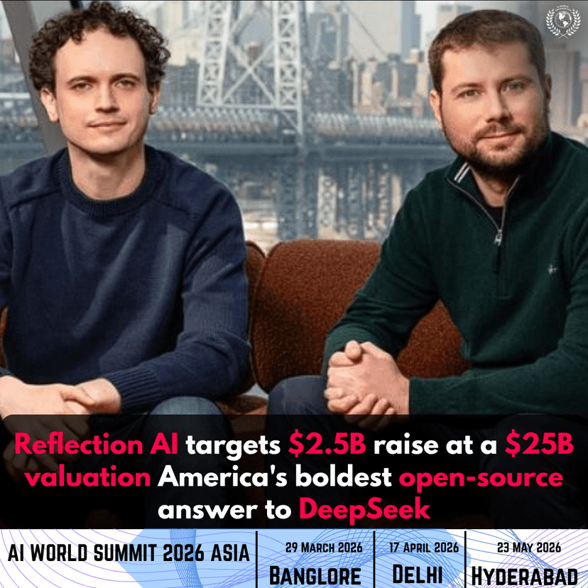 Reflection AI Eyes $2.5B Round at $25B Valuation
