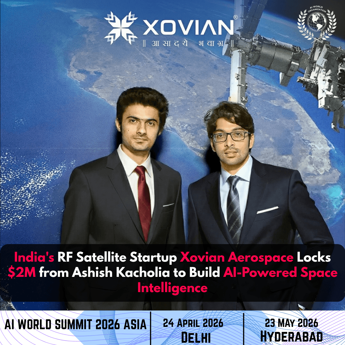 Xovian Aerospace Raises $2M in AI Satellite Funding