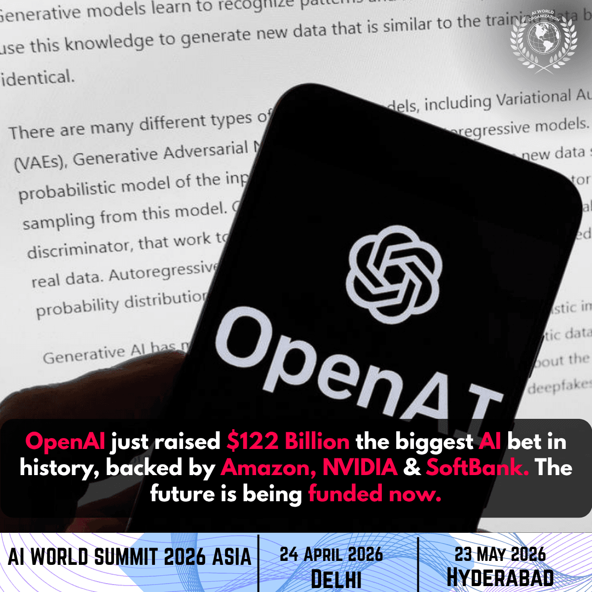 OpenAI Raises $122B to Accelerate AI