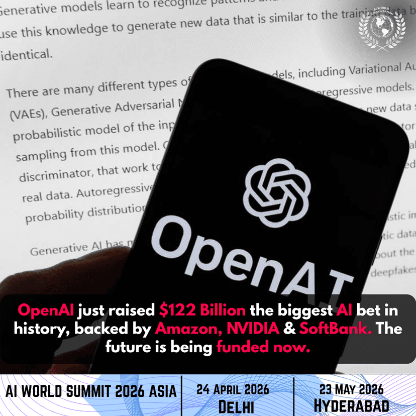 OpenAI Raises $122B to Accelerate AI