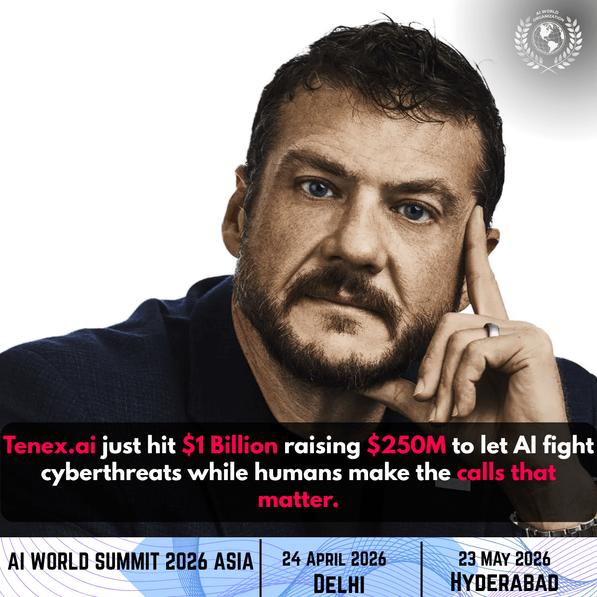 Tenex.ai Raises $250M for AI Cybersecurity Tools