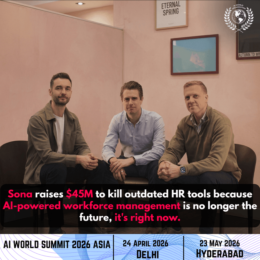 Sona Raises $45M to Replace Legacy Workforce Tools with AI