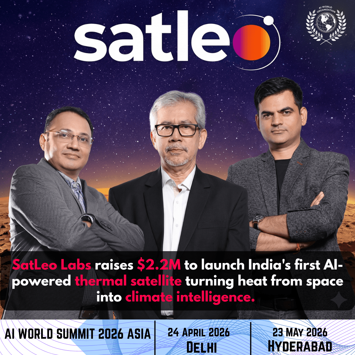 SatLeo Labs Raises $2.2M Seed Round for AI Thermal Satellite
