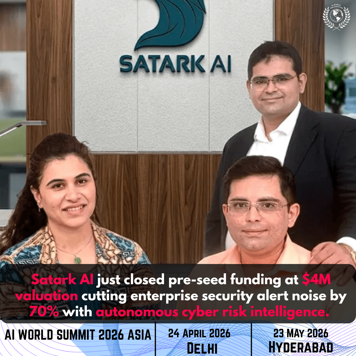 Satark AI Raises Pre-Seed Funding for Cyber Risk Platform 