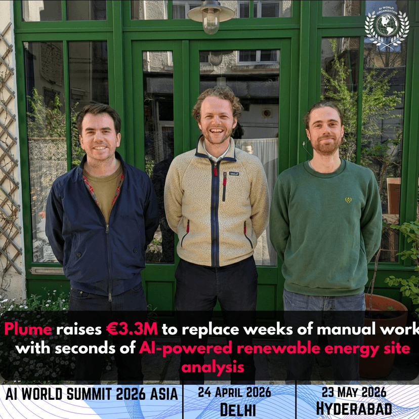 Plume Raises €3.3M for Geospatial AI in Renewables