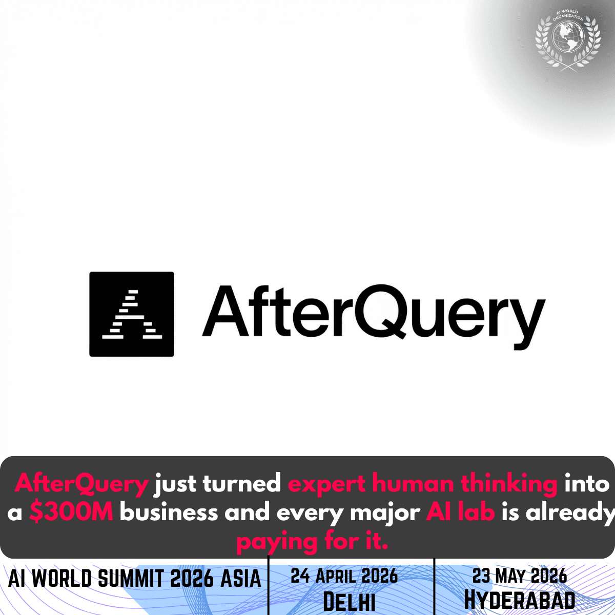 AfterQuery Raises $30M for Expert AI Training Data
