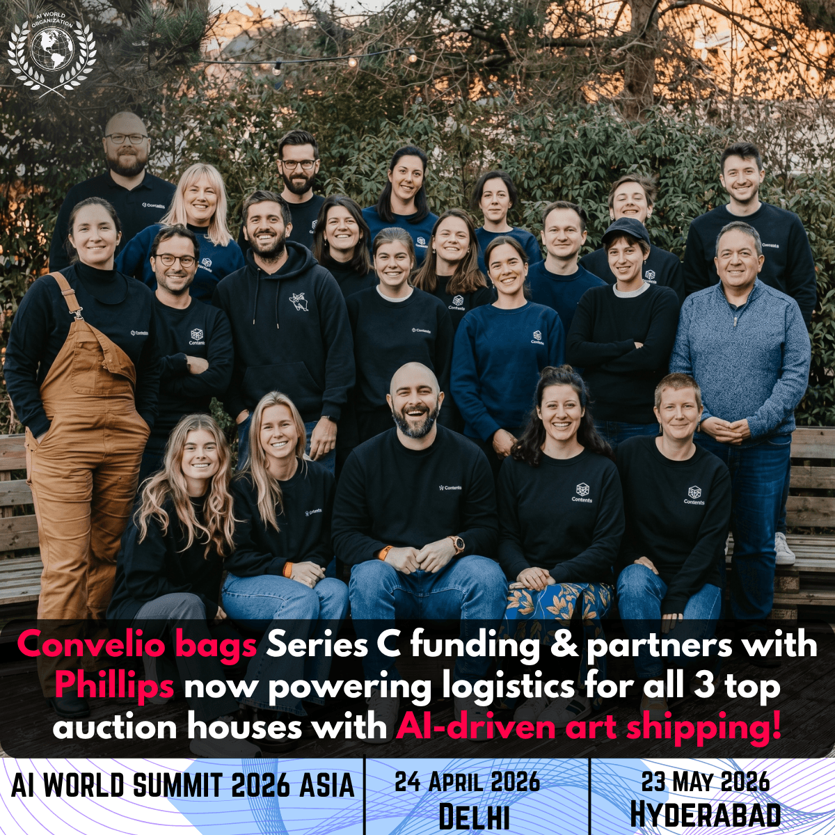 Convelio Raises Series C to Power AI Art Logistics