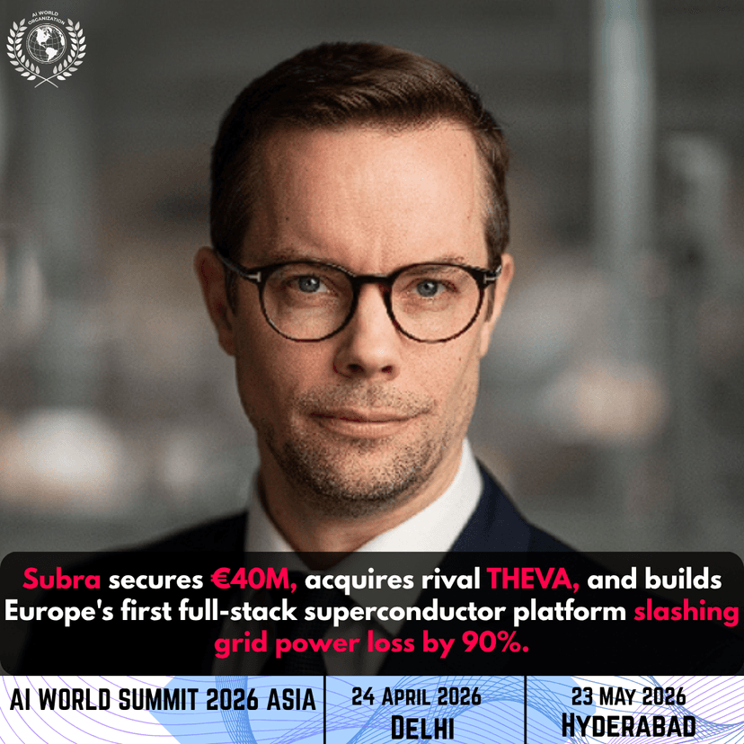 Subra Raises €40M to Scale Superconductor Cables