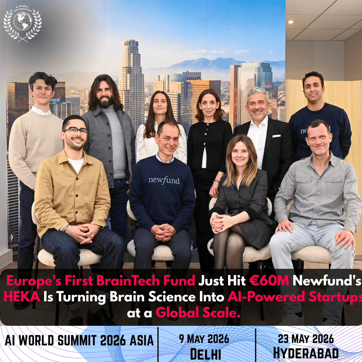 Newfund Closes €60M HEKA BrainTech AI Fund