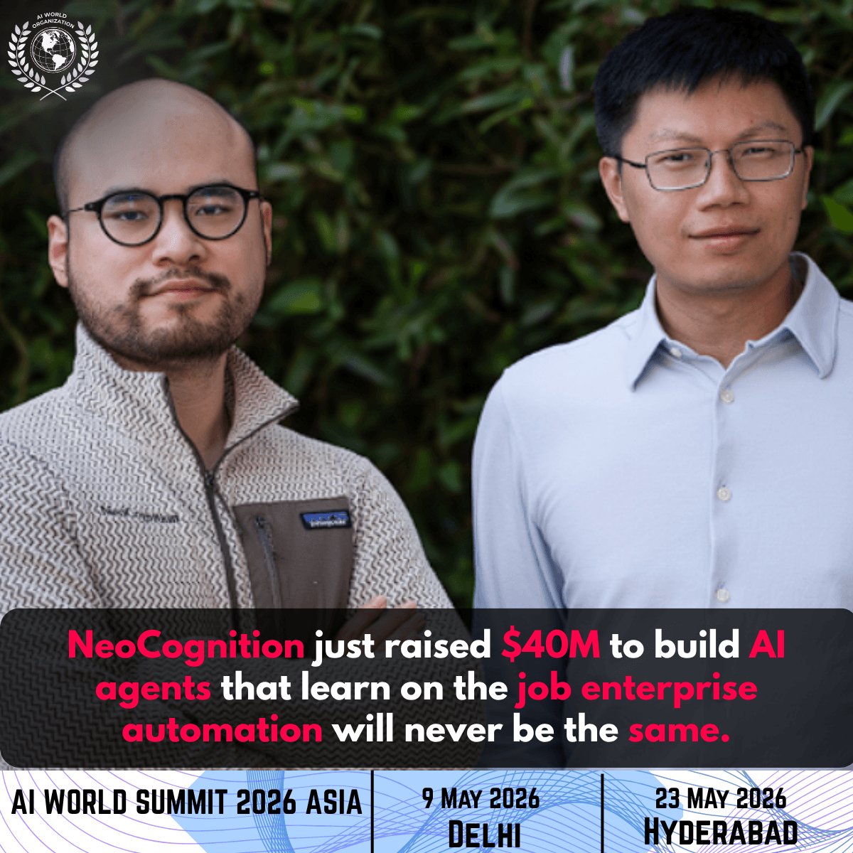 NeoCognition Raises $40M for Self-Learning AI Agents