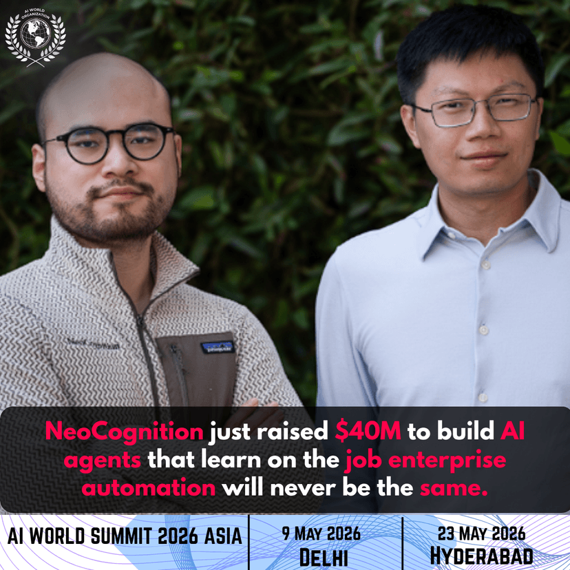 NeoCognition Raises $40M for Self-Learning AI Agents
