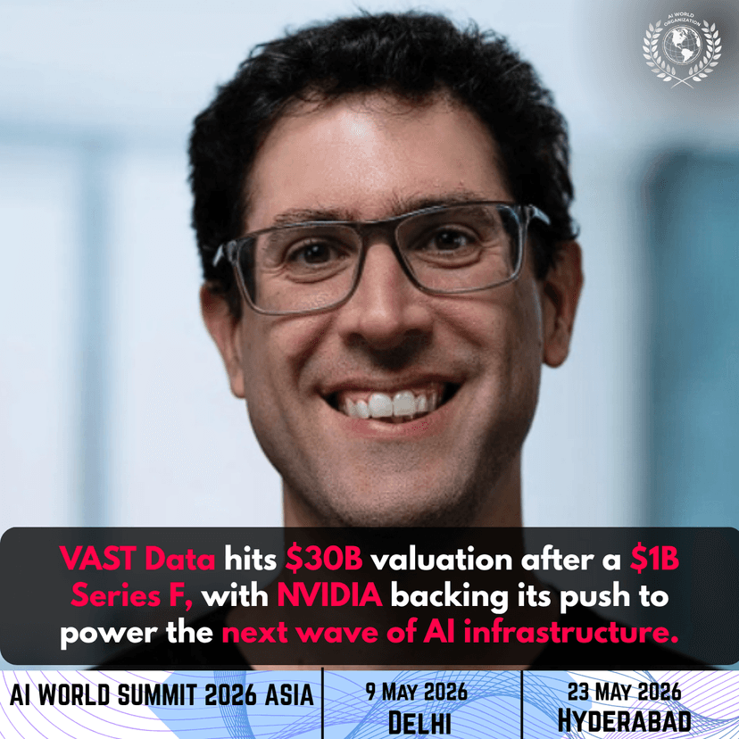 VAST Data Raises $1B Series F at $30B Valuation