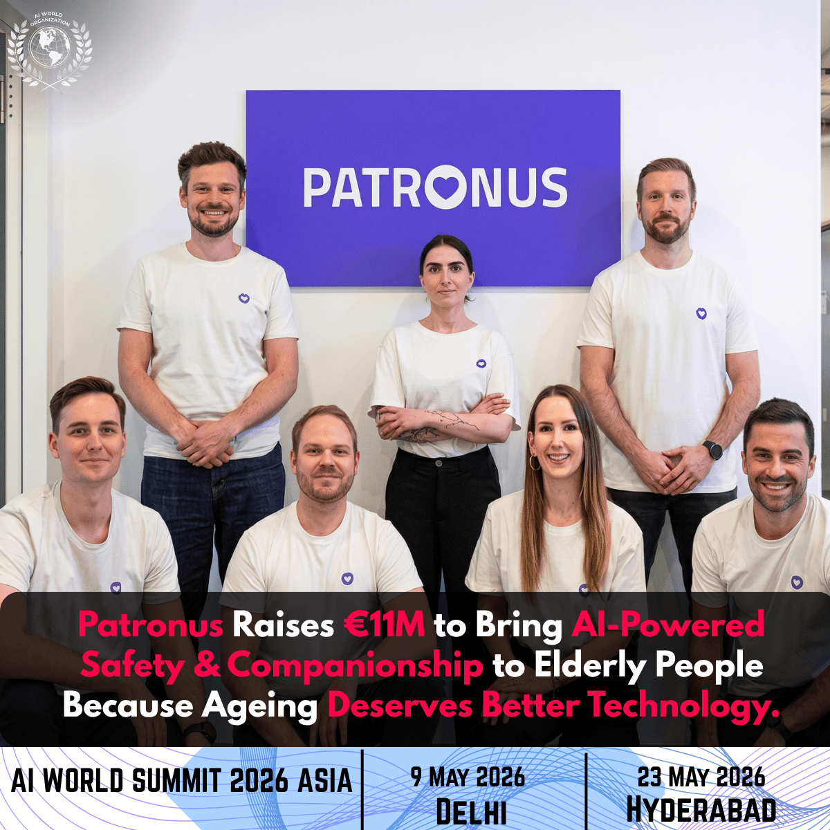 Patronus Raises €11M to Power AI Elder Care