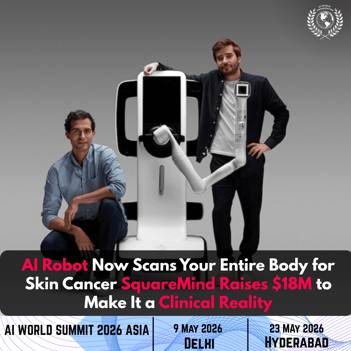 SquareMind Raises $18M for AI Skin-Scanning Robot