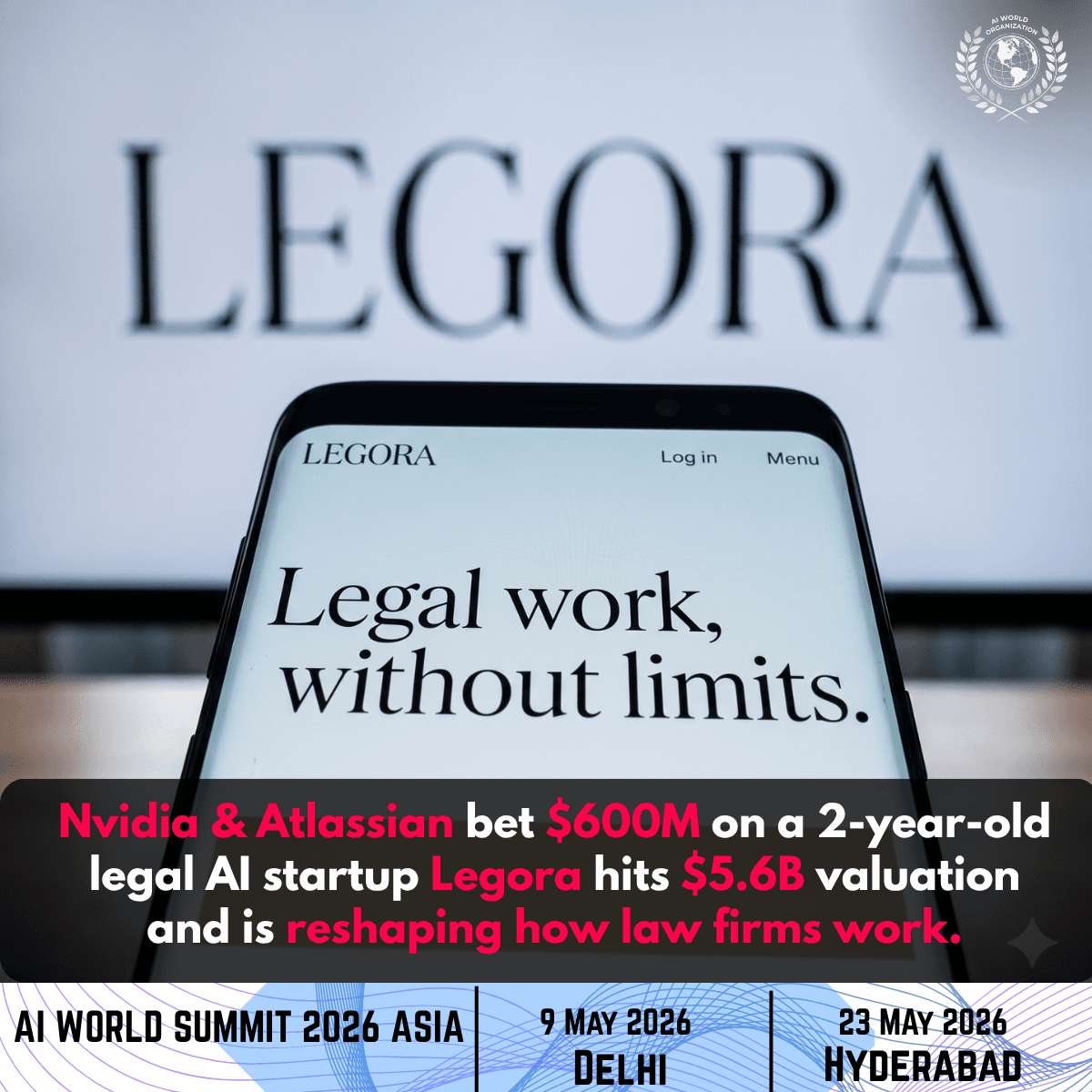 Legora Raises $600M Series D at $5.6B Valuation