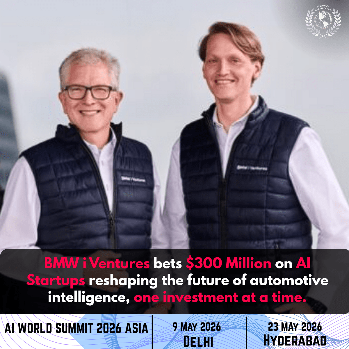 BMW i Ventures Launches $300M AI Startup Fund
