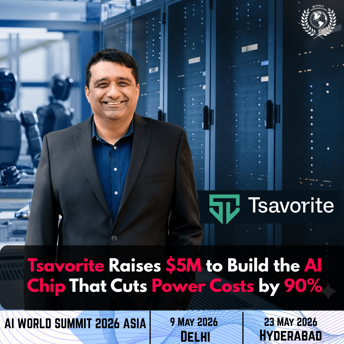 Tsavorite Raises $5M in AI Funding Led by Pavestone 
