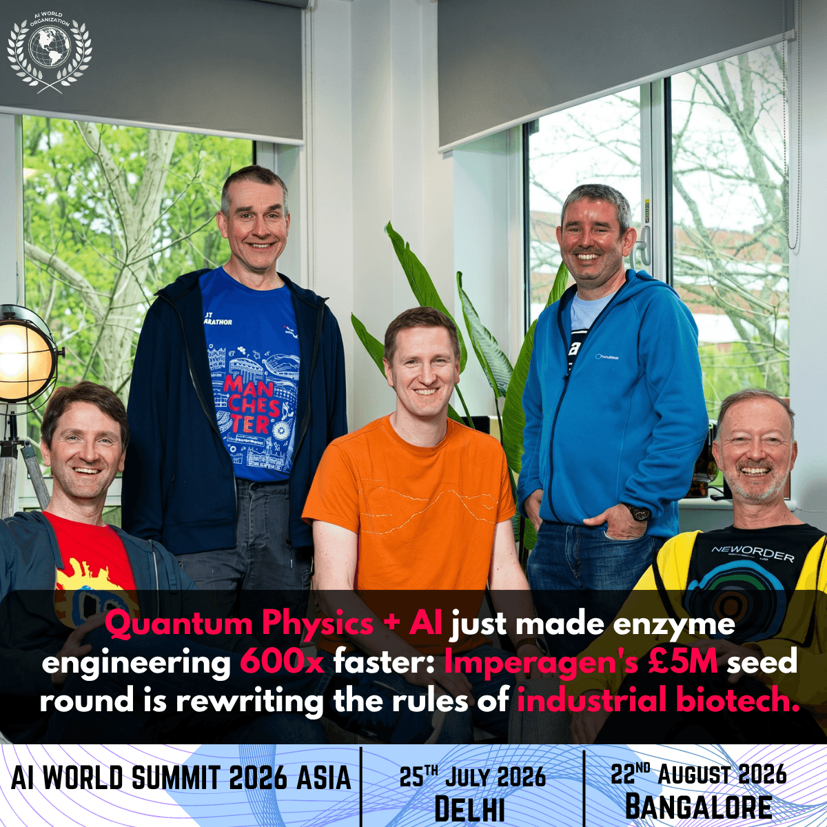 Imperagen Raises £5M to Fuse Quantum AI & Enzymes