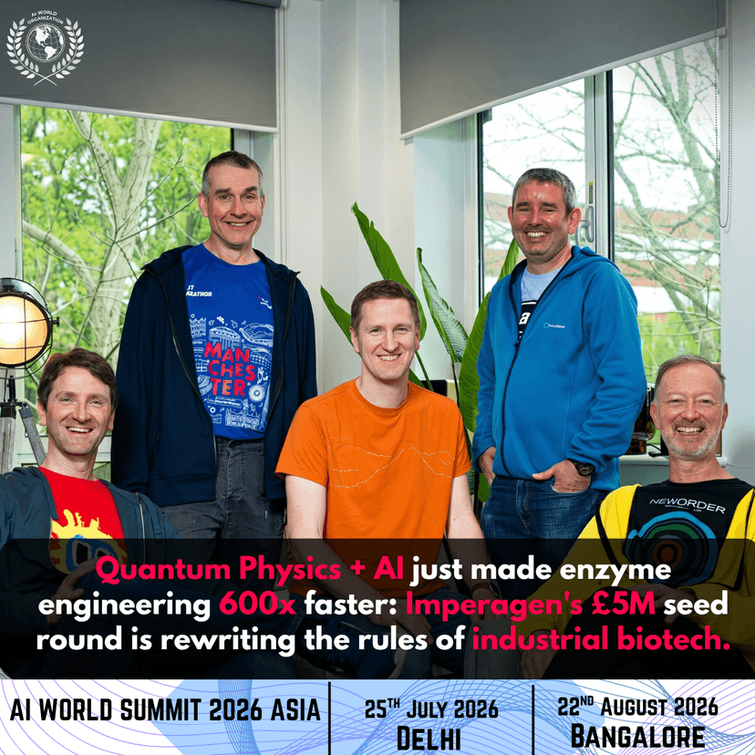Imperagen Raises £5M to Fuse Quantum AI & Enzymes