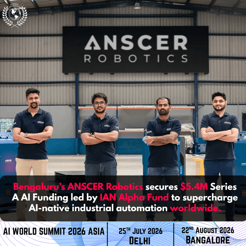 ANSCER Robotics Raises $5.4M Series A for AI Robotics