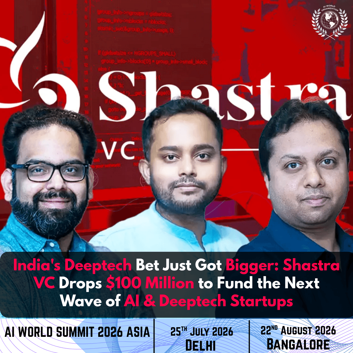 Shastra VC Launches $100M Fund for Deeptech AI Startups