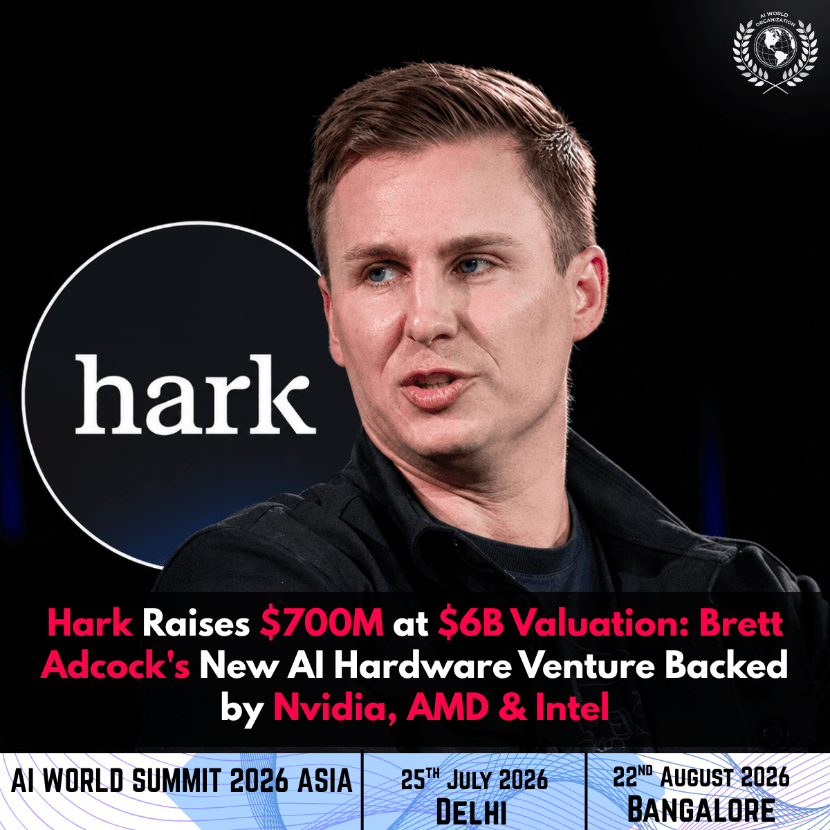Hark Raises $700M at $6B Valuation for AI Hardware