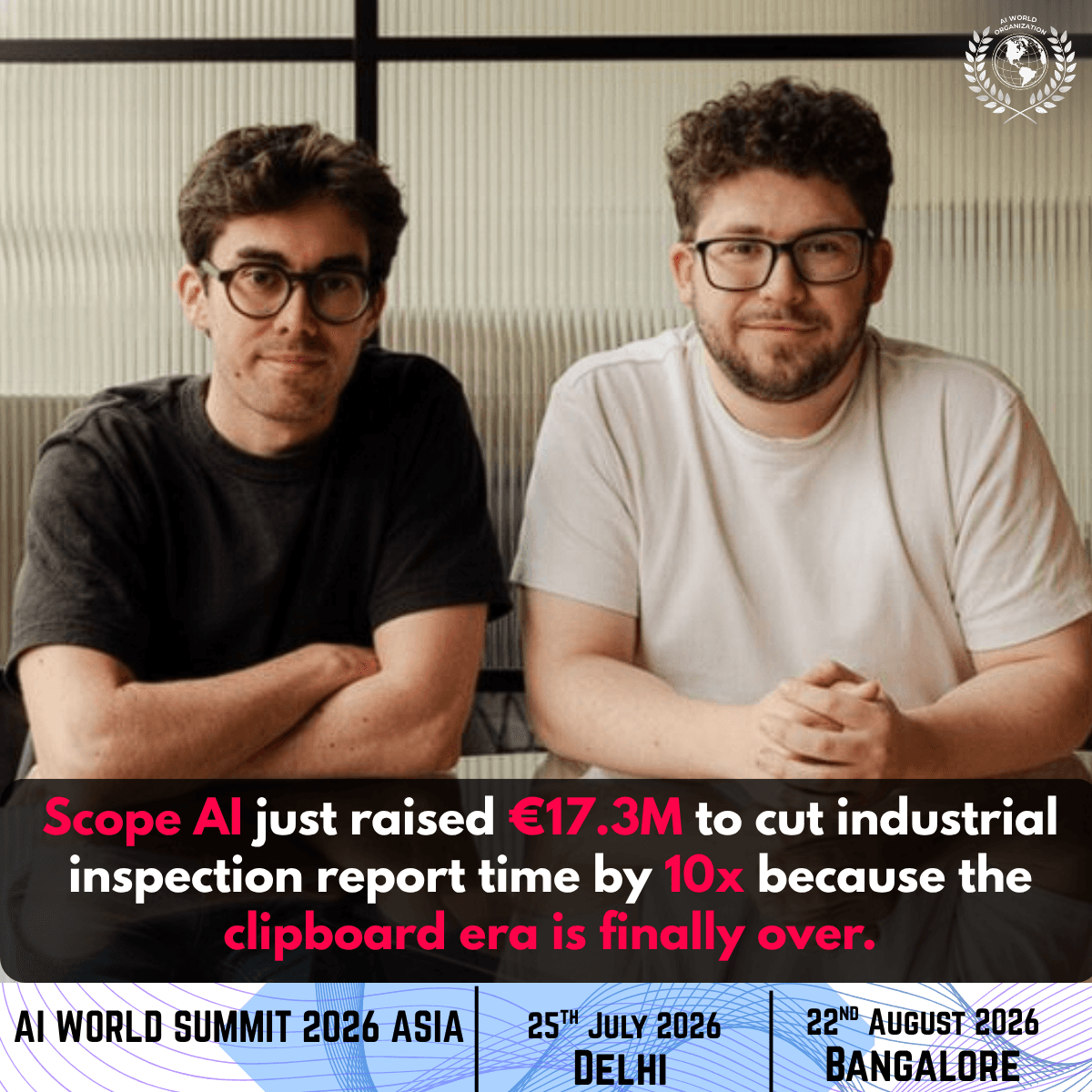  Scope AI Raises €17.3M for Industrial Inspections