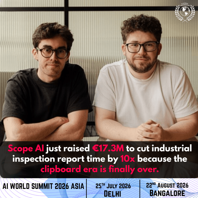 Scope AI Raises €17.3M for Industrial Inspections