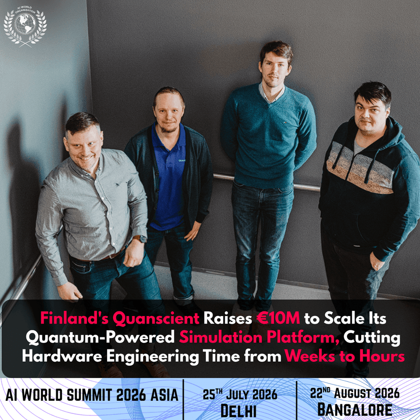 Finland's Quanscient Raises €10M to Lead AI-Native Engineering Simulation