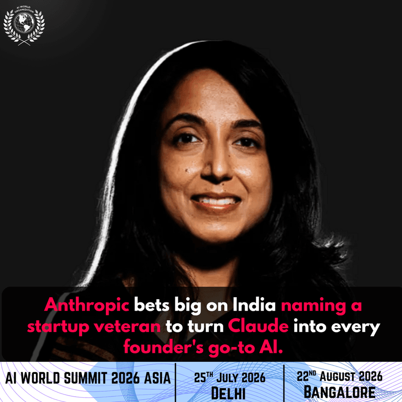 Anthropic Appoints Sangeeta Bavi to Lead India Startups