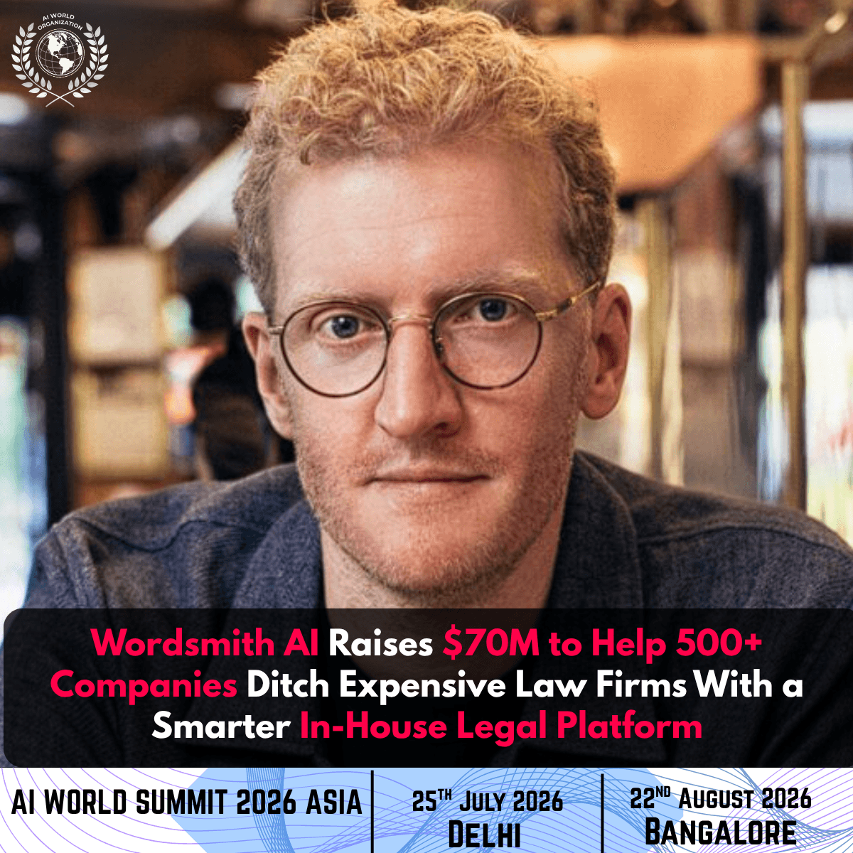 Wordsmith Raises $70M to Scale Legal AI Platform