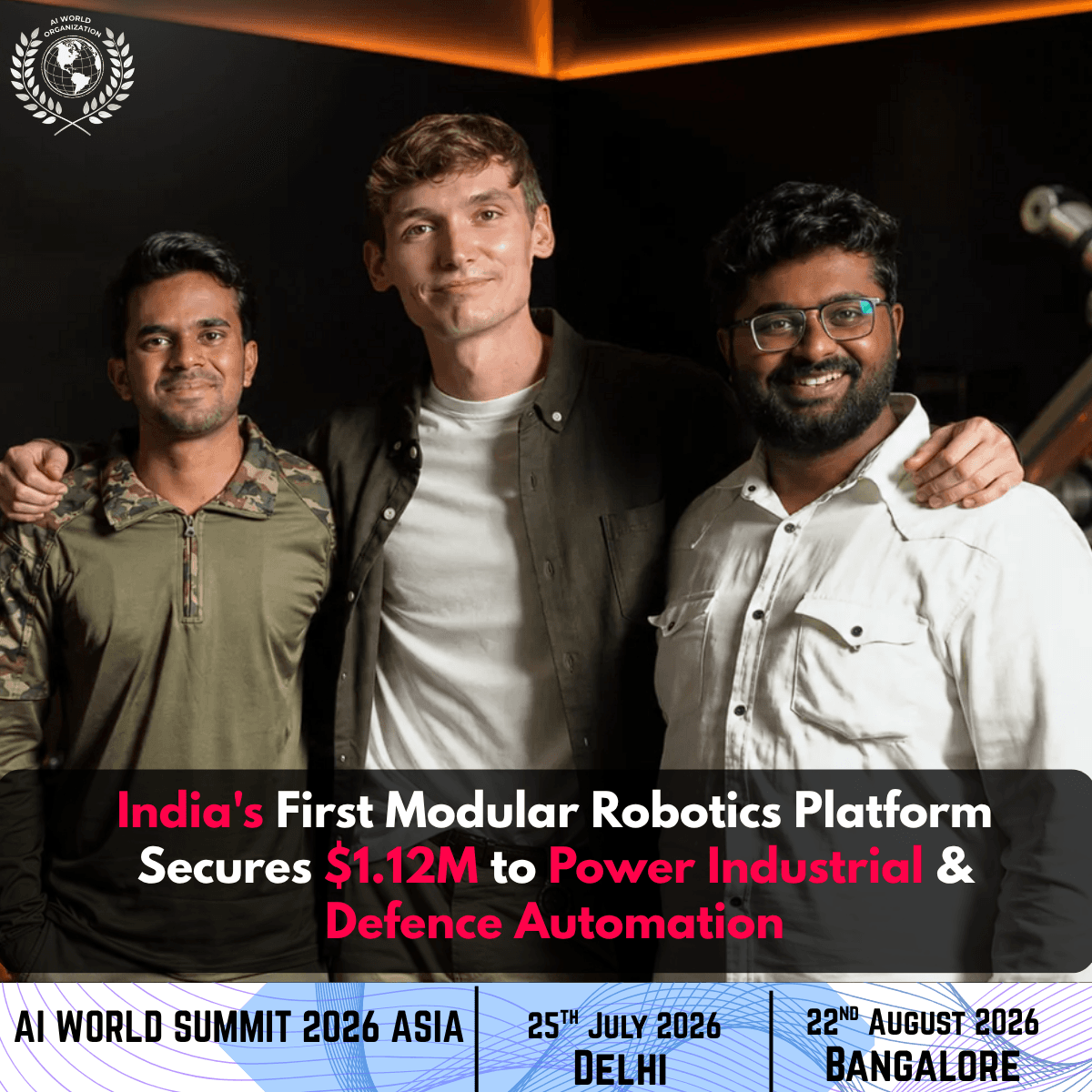 Integra Robotics Raises $1.12M Pre-Series A Round