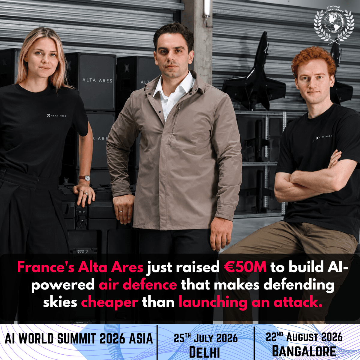 Alta Ares Raises €50M for AI-Powered Air Defence