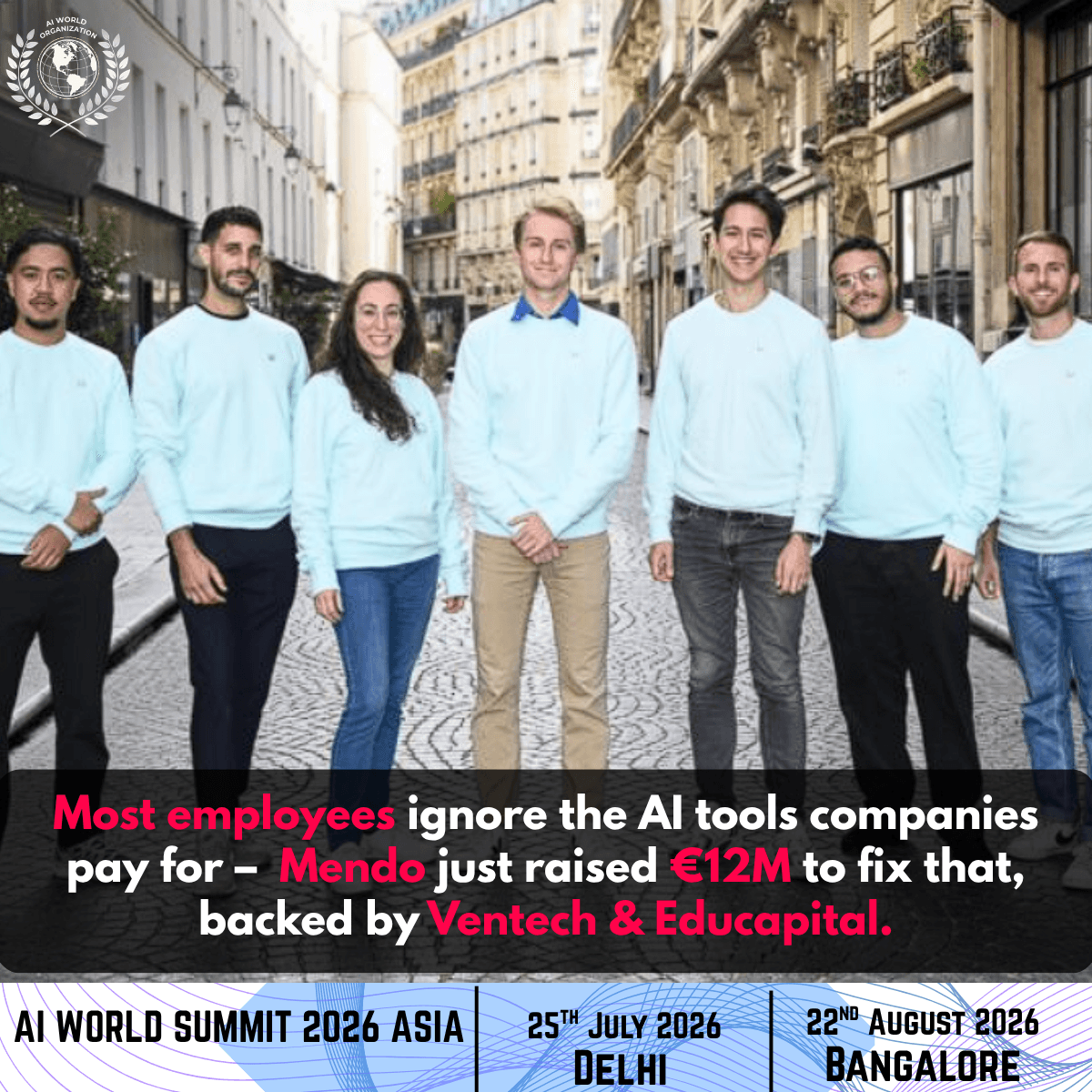 Mendo Raises €12M to Fix Enterprise AI Adoption