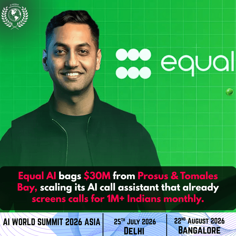 Equal AI Raises $30M Series B Led by Prosus