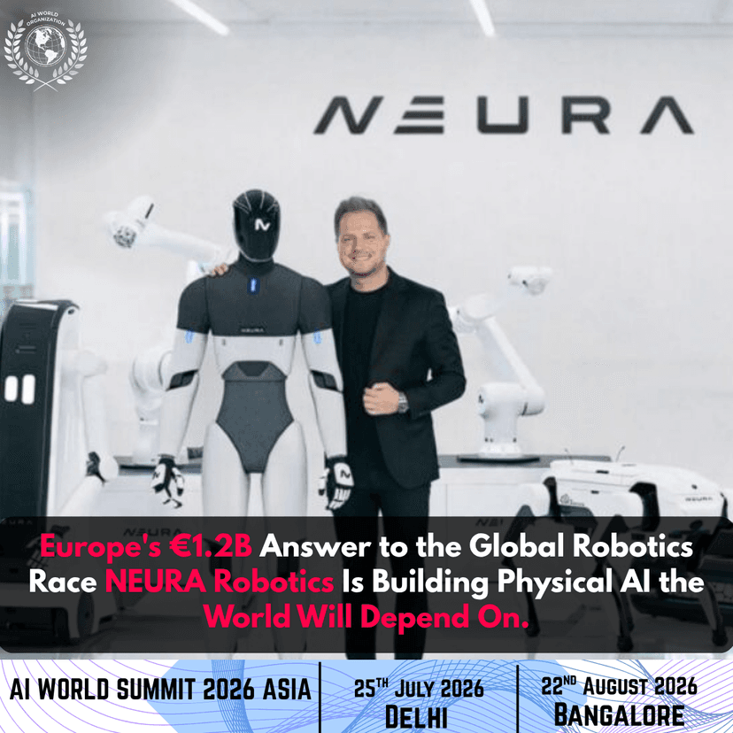 NEURA Robotics Raises €1.2B to Lead Physical AI