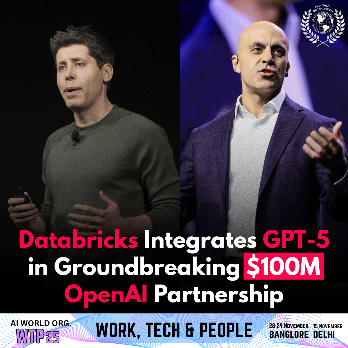Databricks & OpenAI Bring GPT-5 to Enterprises in $100M Deal